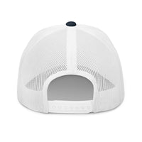 Thumbnail for back view of white trucker hat