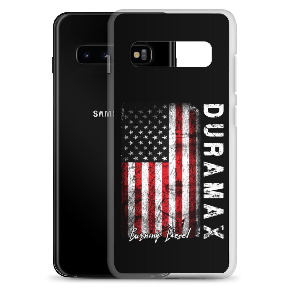 Duramax American Flag Protective Samsung Phone Case-In-Samsung Galaxy S10-From Aggressive Thread