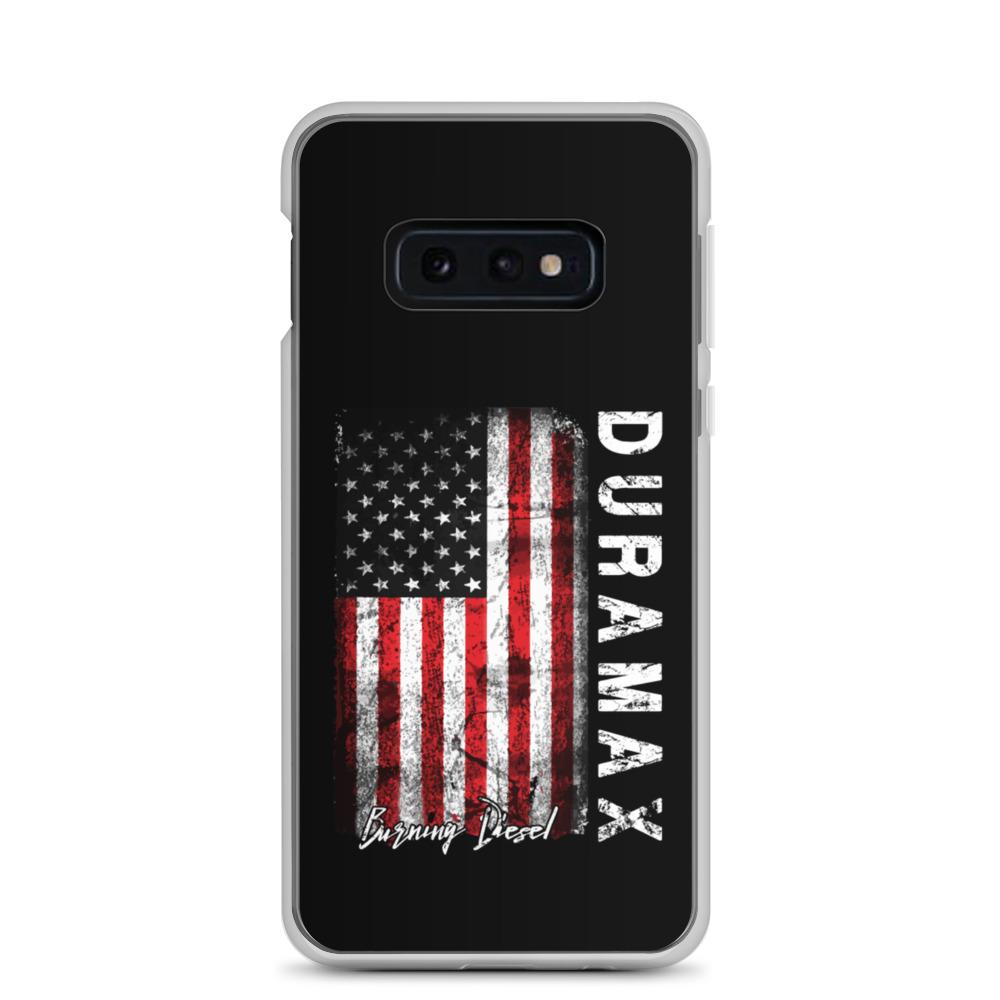 Duramax American Flag Protective Samsung Phone Case-In-Samsung Galaxy S10e-From Aggressive Thread