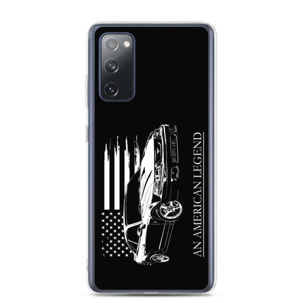 Mustang Cobra American Flag Protective Samsung Phone Case-In-Samsung Galaxy S20 FE-From Aggressive Thread