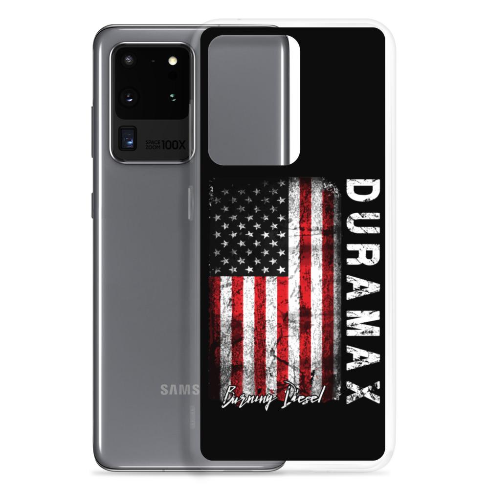 Duramax American Flag Protective Samsung Phone Case-In-Samsung Galaxy S10-From Aggressive Thread