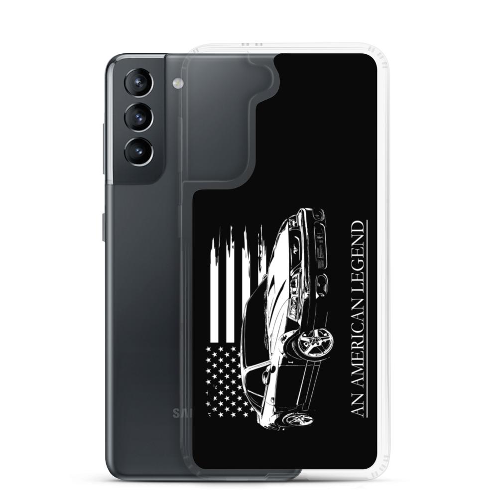Mustang Cobra American Flag Protective Samsung Phone Case-In-Samsung Galaxy S10-From Aggressive Thread