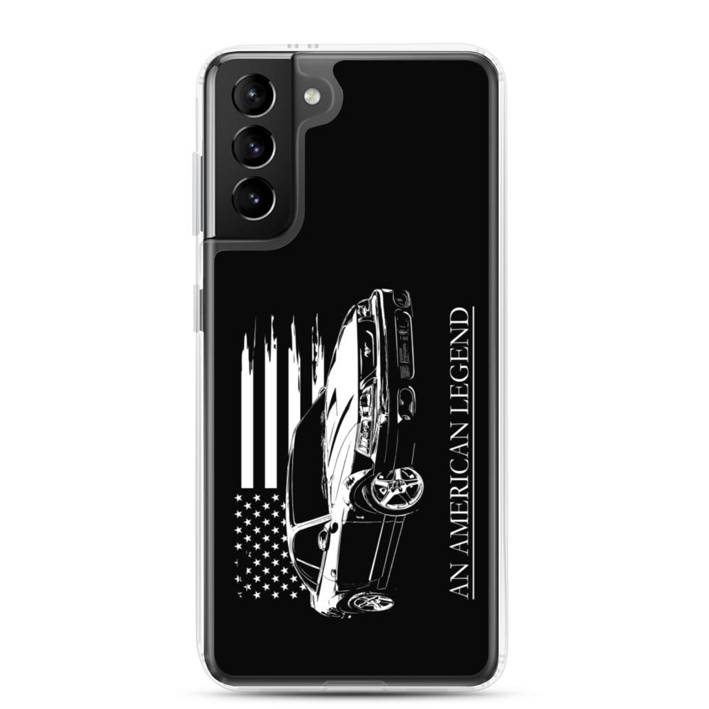 Mustang Cobra American Flag Protective Samsung Phone Case-In-Samsung Galaxy S21 Plus-From Aggressive Thread