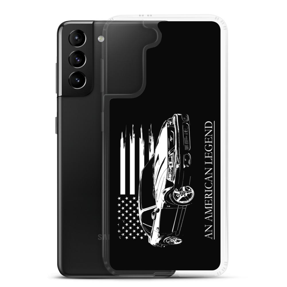 Mustang Cobra American Flag Protective Samsung Phone Case-In-Samsung Galaxy S10-From Aggressive Thread