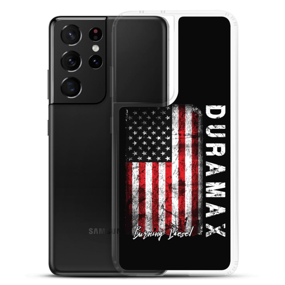 Duramax American Flag Protective Samsung Phone Case-In-Samsung Galaxy S10-From Aggressive Thread