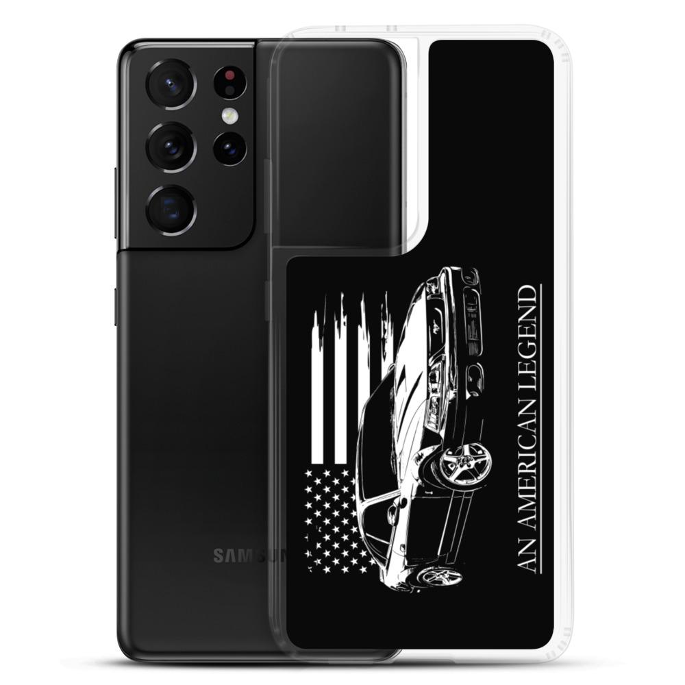 Mustang Cobra American Flag Protective Samsung Phone Case-In-Samsung Galaxy S10-From Aggressive Thread