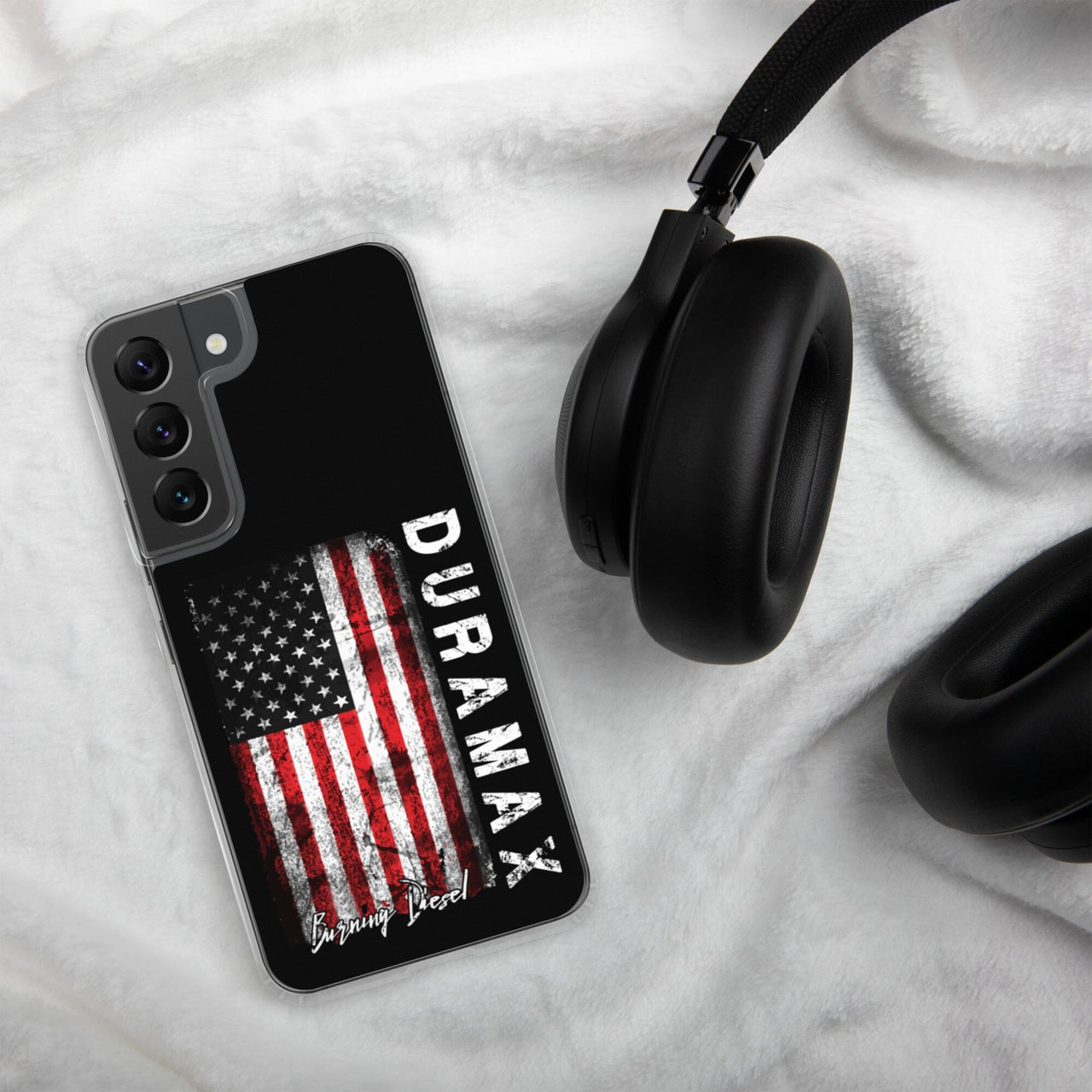 Duramax American Flag Protective Samsung Phone Case-In-Samsung Galaxy S10-From Aggressive Thread