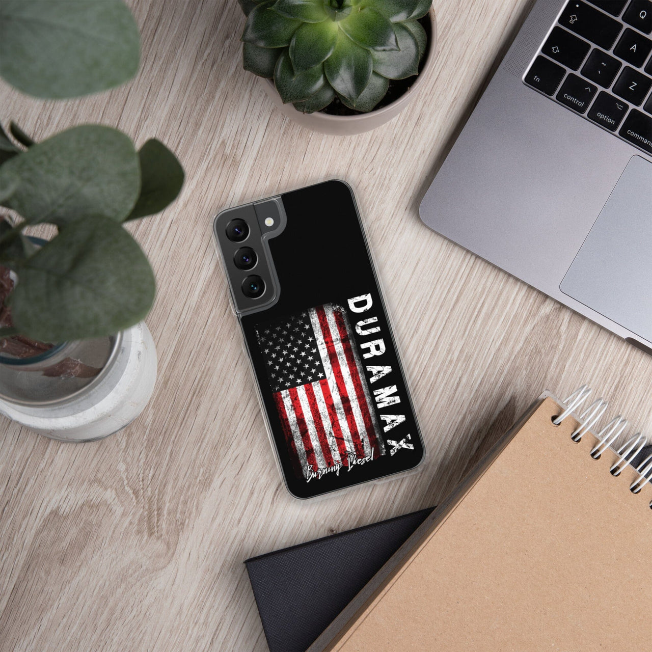Duramax American Flag Protective Samsung Phone Case-In-Samsung Galaxy S10-From Aggressive Thread