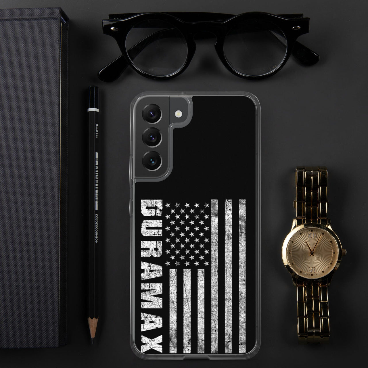 Duramax American Flag Protective Samsung Phone Case-In-Samsung Galaxy S22 Plus-From Aggressive Thread