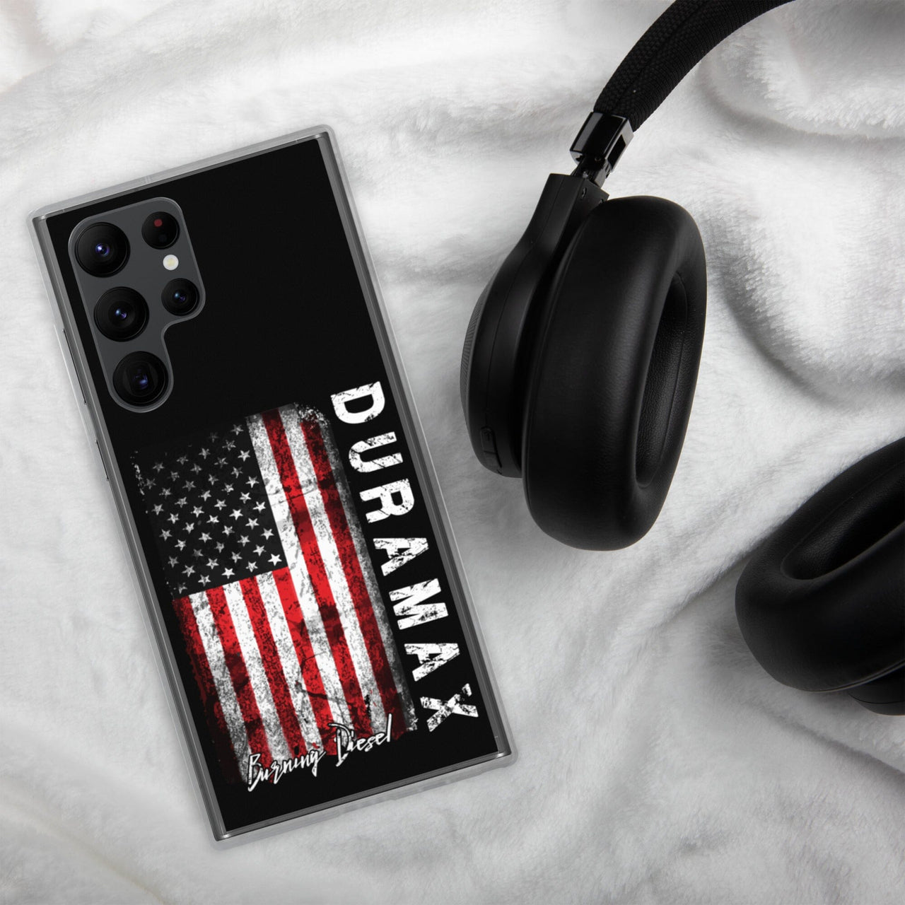Duramax American Flag Protective Samsung Phone Case-In-Samsung Galaxy S10-From Aggressive Thread
