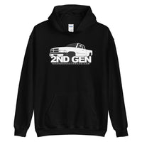 Thumbnail for 2nd Gen Dodge Ram Hoodie Sweatshirt from Aggressive Thread