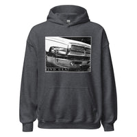 Thumbnail for 2nd Gen Dodge Ram Photograph - Hoodie in grey