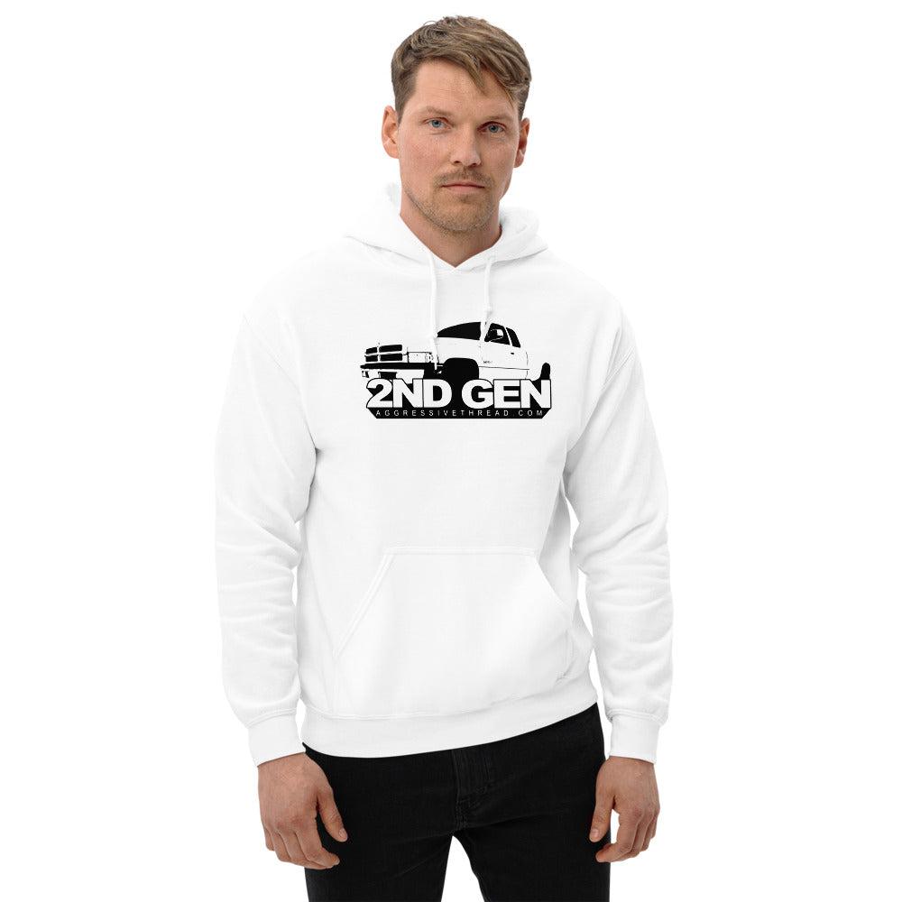 2nd Gen Dodge Ram Hoodie Sweatshirt from Aggressive Thread