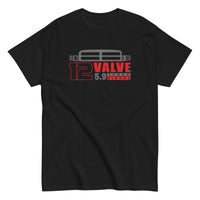 Thumbnail for Second Gen Grille 12v 5.9 Diesel T-Shirt in black