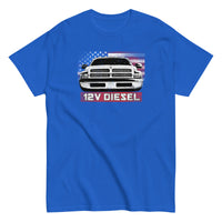 Thumbnail for 12v Diesel 2nd Gen Truck T-Shirt in royal