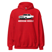 Thumbnail for 1965 Chevelle Hoodie in red