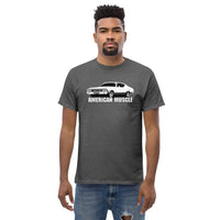 Thumbnail for man modeling a 1968 Chevelle T-Shirt in grey
