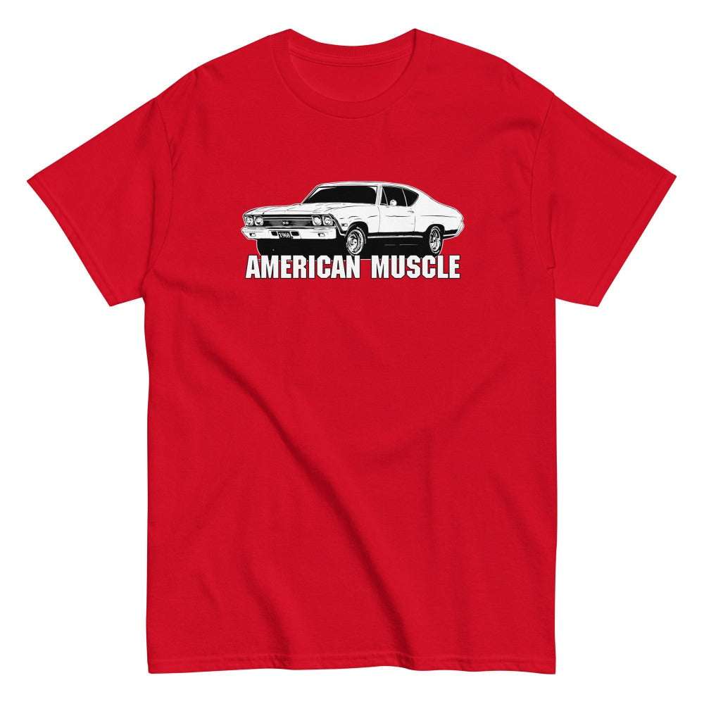 1968 Chevelle T-Shirt in red