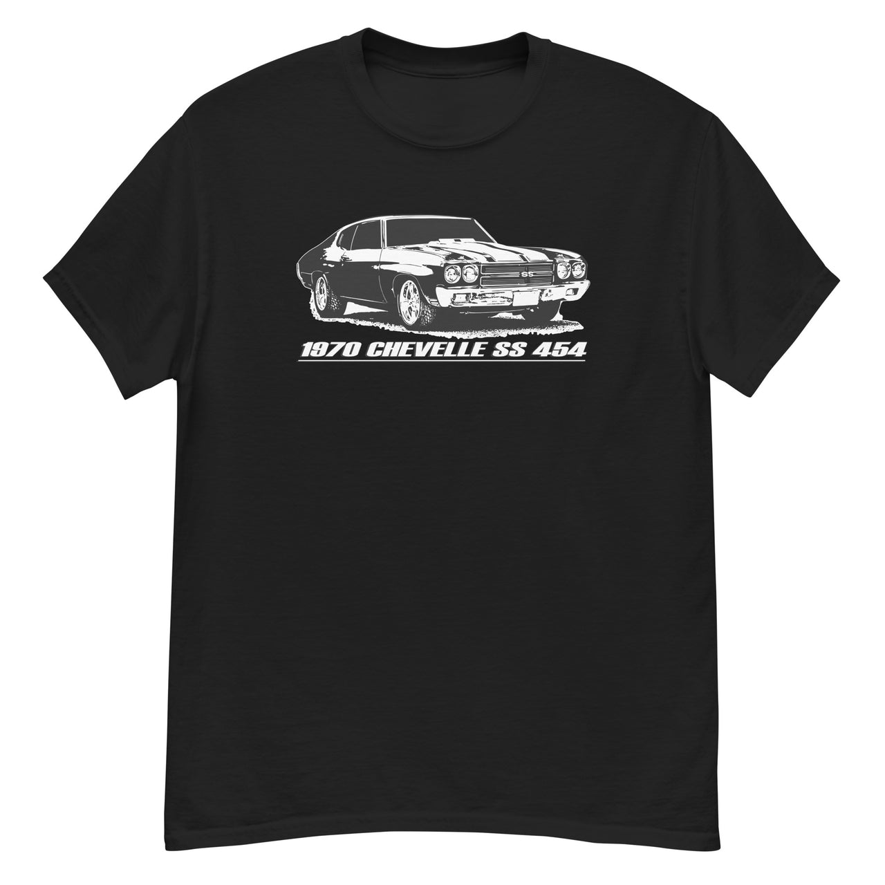 1970 Chevelle SS454 Shirt Black