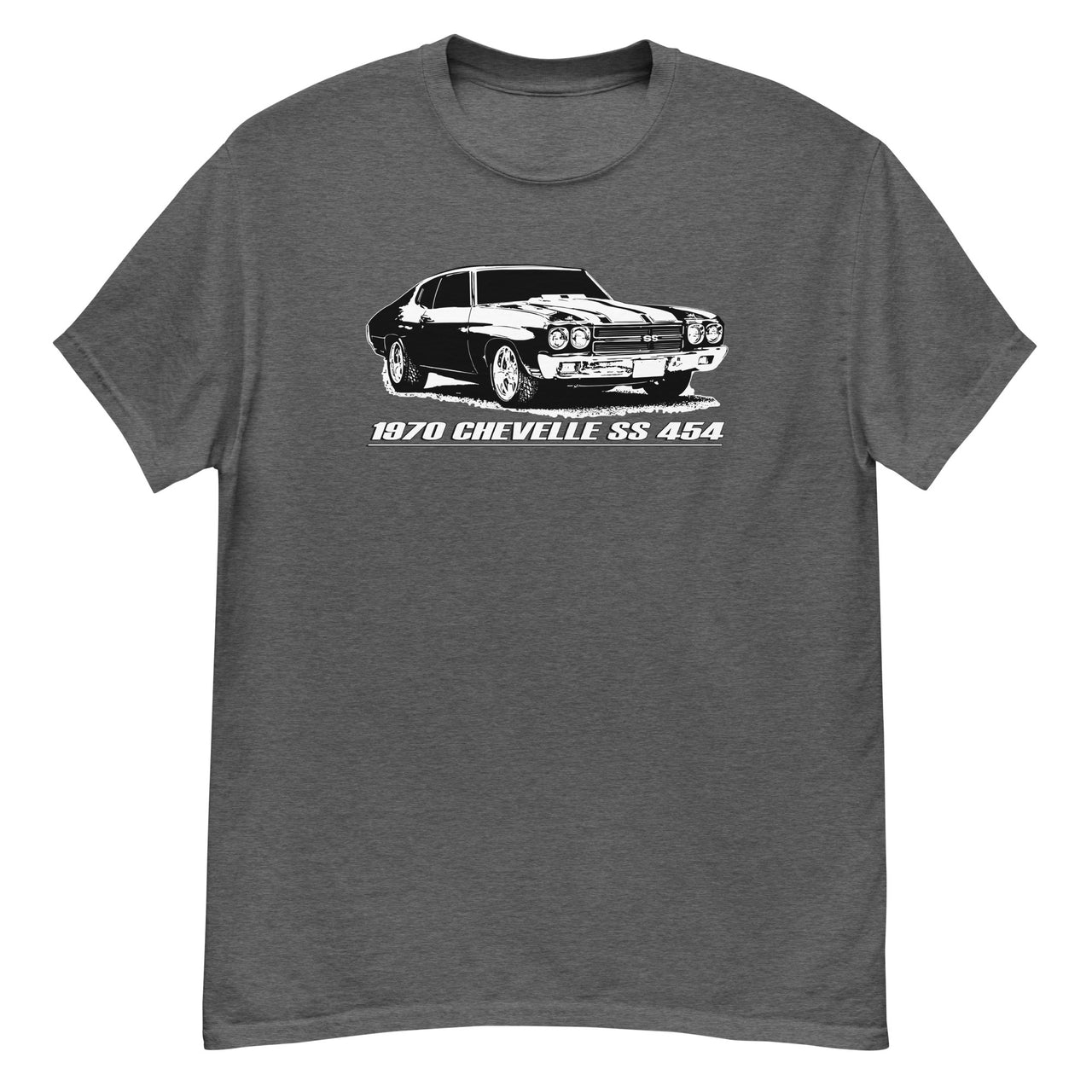 1970 Chevelle SS454 Shirt Dark Heather