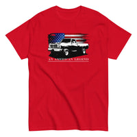 Thumbnail for first gen ram american flag tshirt in red