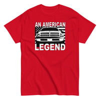 Thumbnail for 2nd Gen Truck T-Shirt With American Flag Design-In-Red-From Aggressive Thread