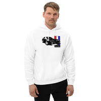 Thumbnail for 3rd Gen Camaro Hoodie Sweatshirt modeled in white