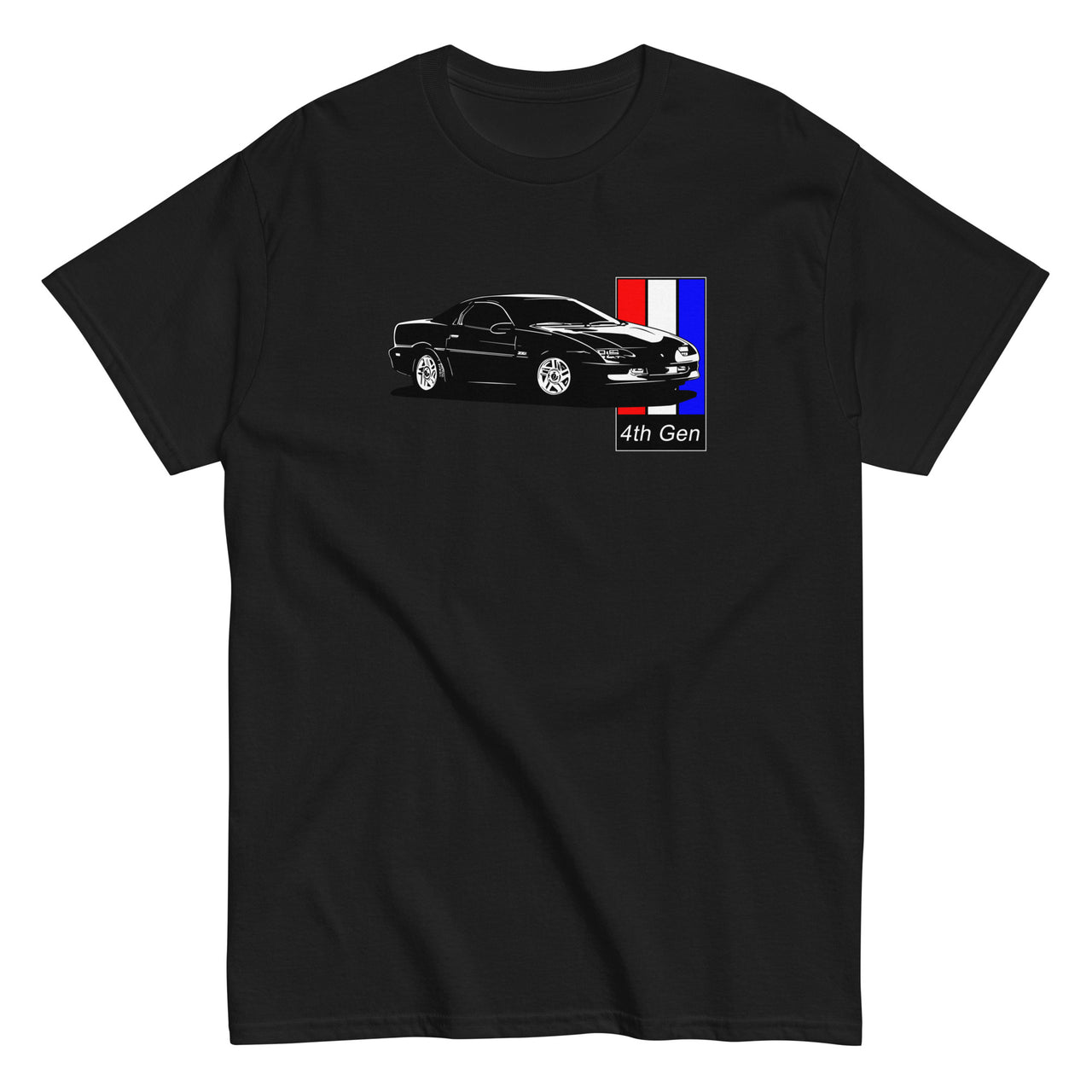 4th Gen Camaro T-Shirt 1993-1997 - color black