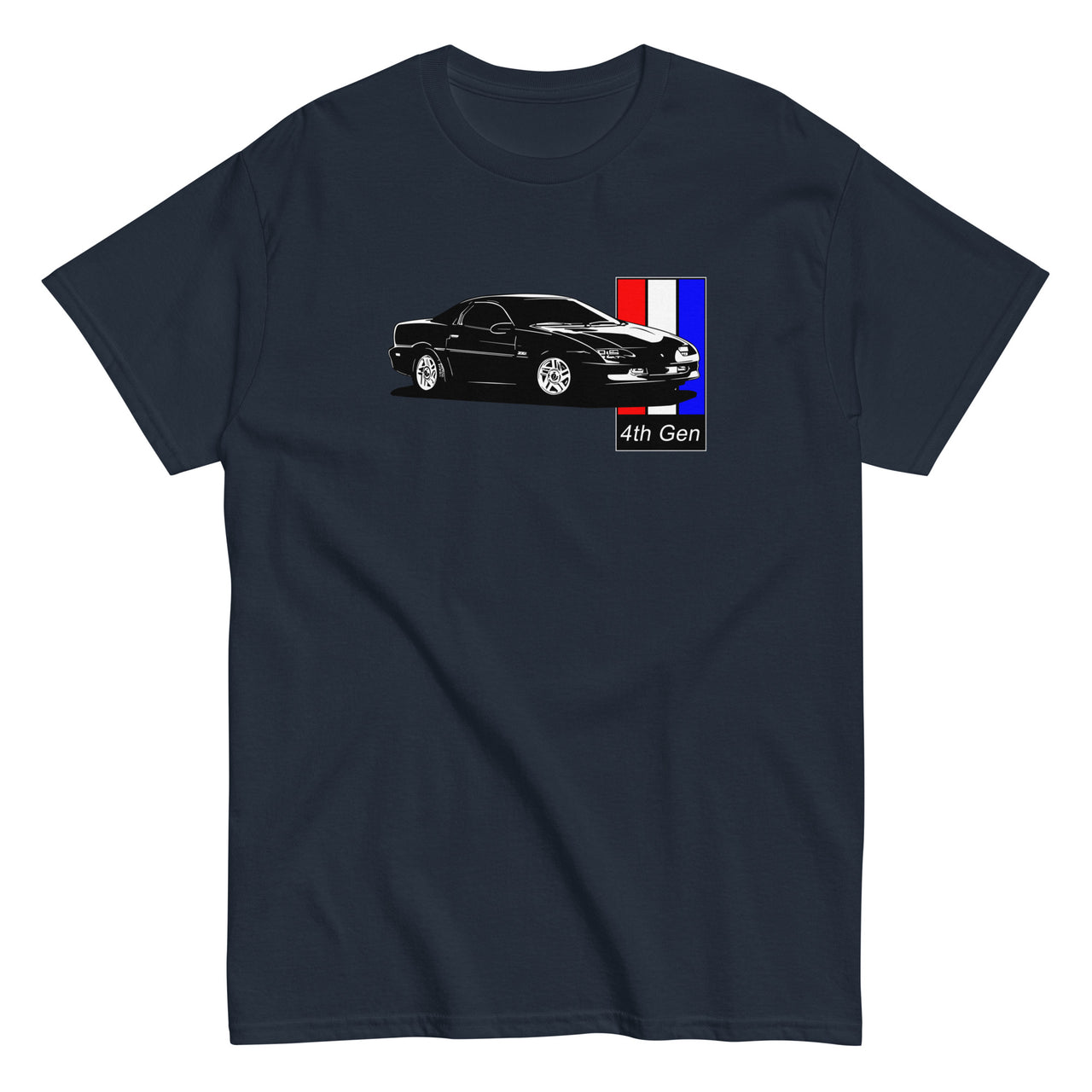 4th Gen Camaro T-Shirt 1993-1997 - color navy