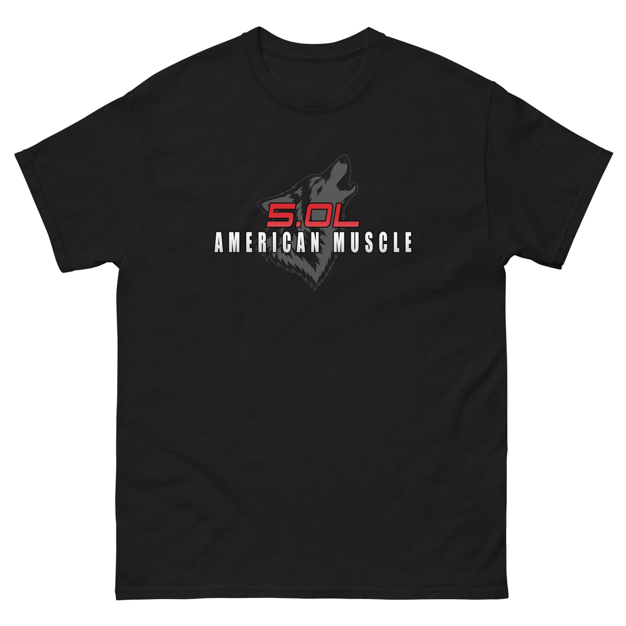 5.0 Coyote Mustang or F150 T-Shirt in Black