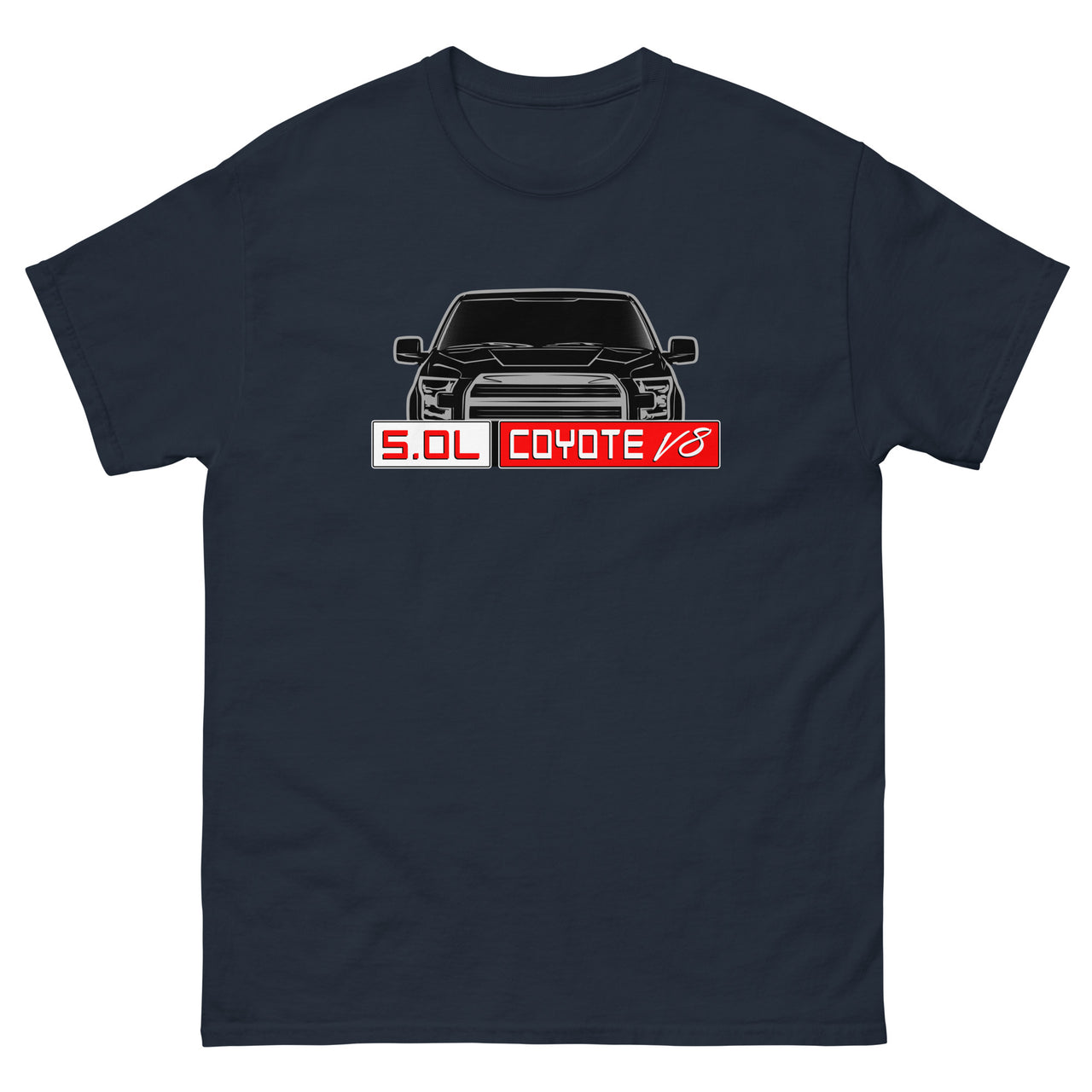 50 Coyote V8 F150 Shirt in navy