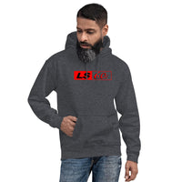 Thumbnail for LS2 Vortec and LS Engine 6.0 Hoodie modeled in grey