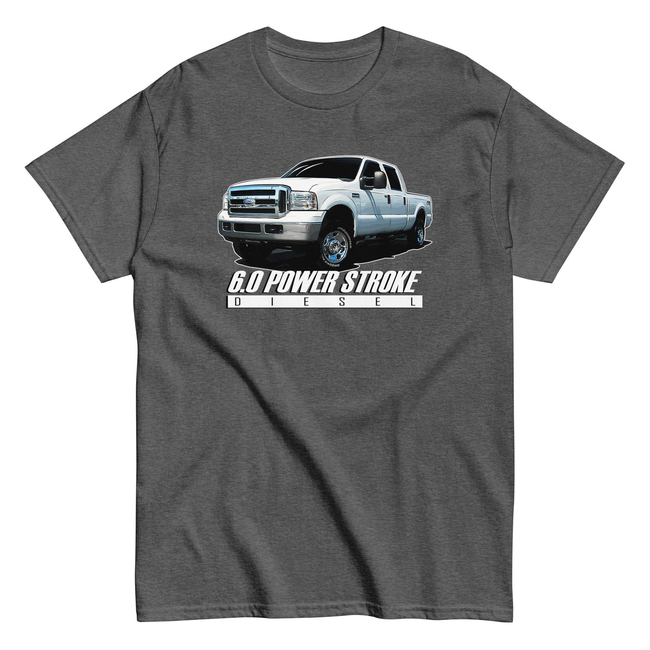 6.0 Power Stroke Diesel T-Shirt in grey