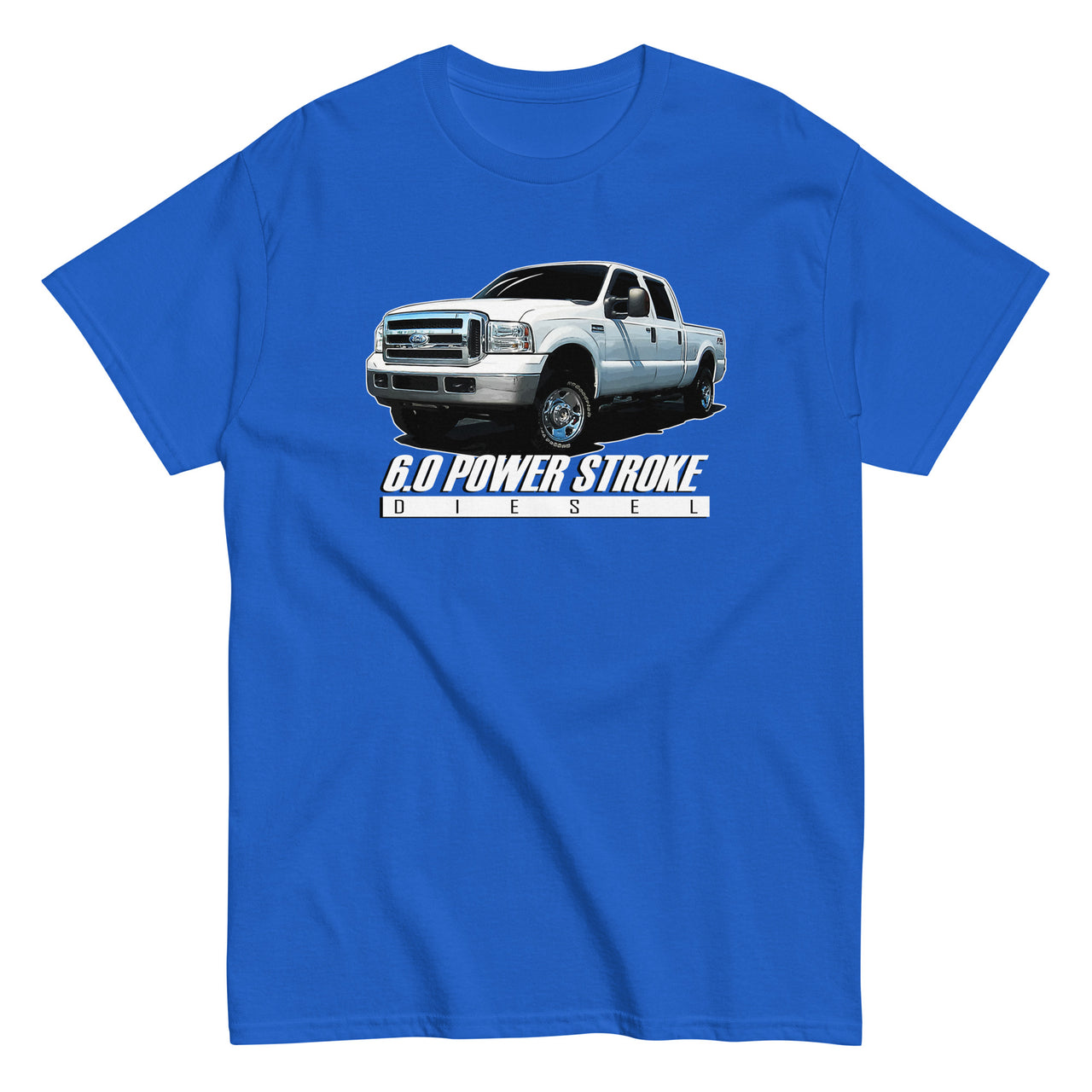 6.0 Power Stroke Diesel T-Shirt in blue