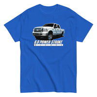 Thumbnail for 6.0 Power Stroke Diesel T-Shirt in blue