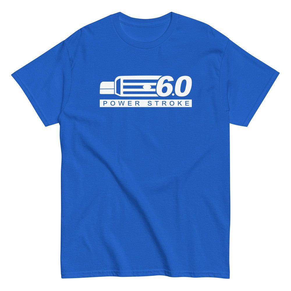 Power Stroke 6.0 Diesel Grille T-Shirt in blue