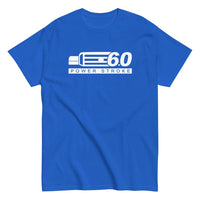 Thumbnail for Power Stroke 6.0 Diesel Grille T-Shirt in blue
