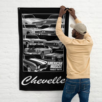 Thumbnail for man-hanging-64-72-chevy-chevelle-flag-front