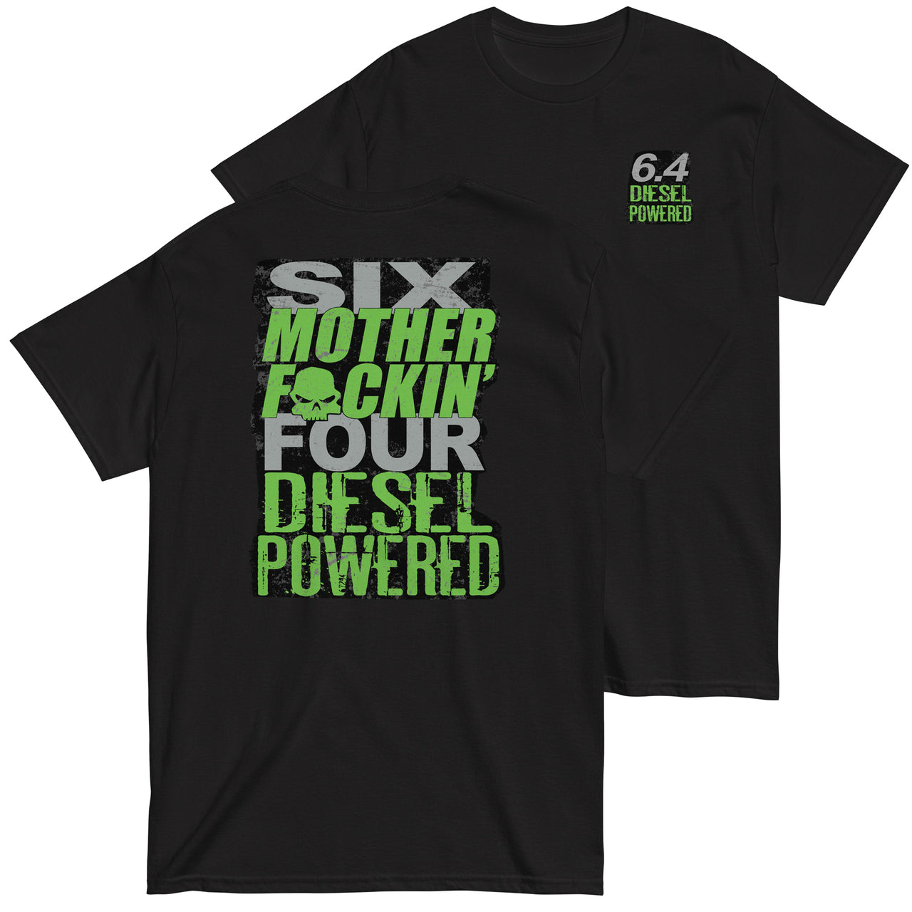6.4 MF'N Power Stroke T-Shirt in black