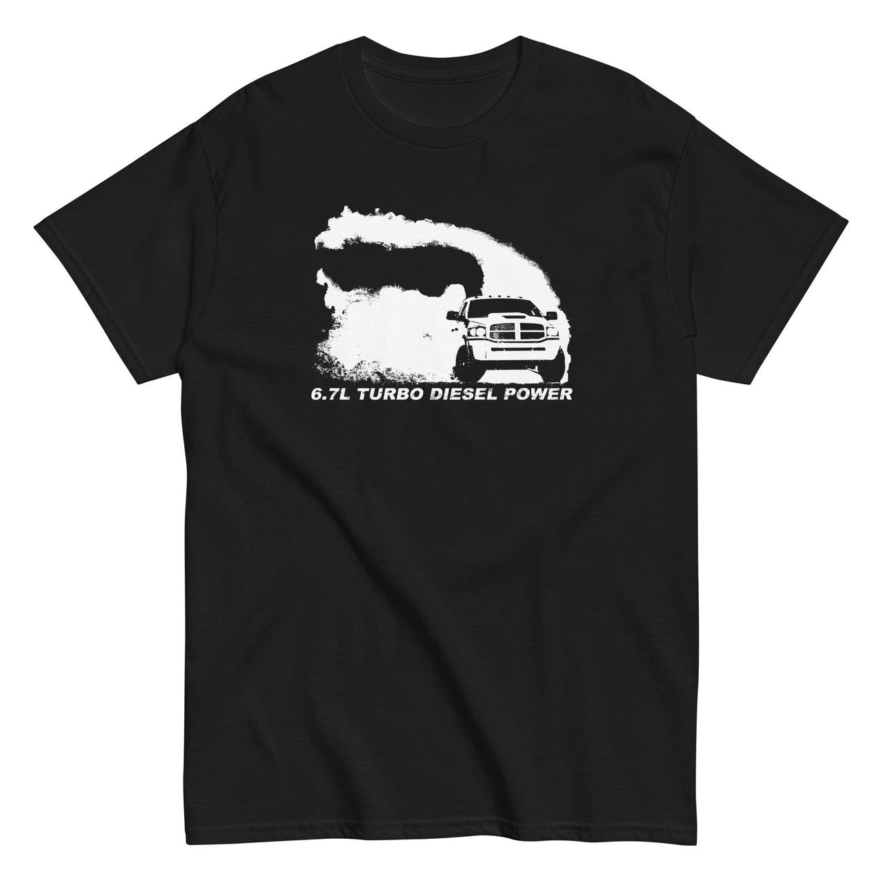 6.7 3rd Gen Burnout Truck T-Shirt in black