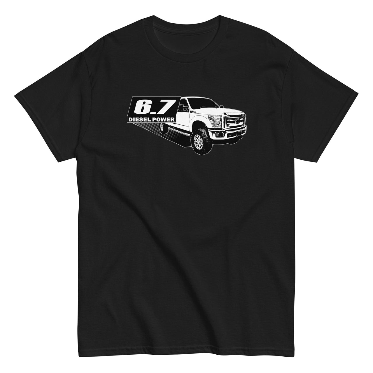 6.7 Power Stroke Truck T-shirt in black