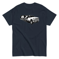 Thumbnail for 6.7 Power Stroke Truck T-shirt in navy
