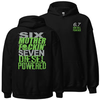 Thumbnail for 6.7 Powerstroke Hoodie Six MFN Seven Diesel Power Stroke
