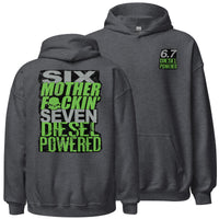 Thumbnail for 6.7 Powerstroke Hoodie Six MFN Seven Diesel Power Stroke