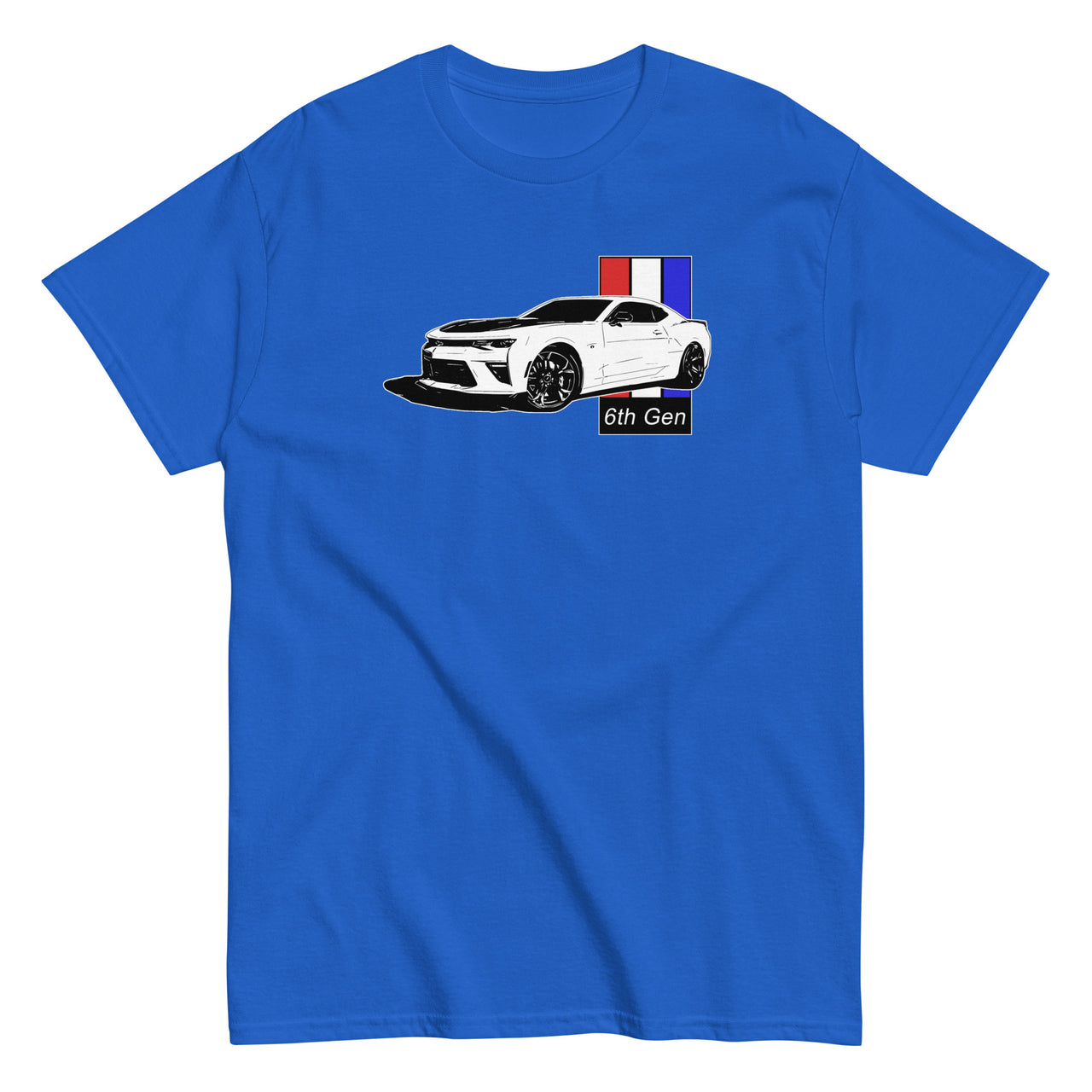 6th Gen Camaro T-Shirt in blue