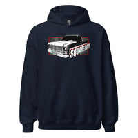 Thumbnail for Round Eye Square Body Truck Hoodie in navy