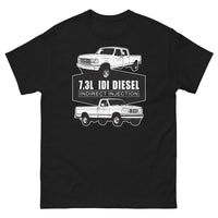 Thumbnail for 73-IDI-Diesel-Truck-t-shirt-in-black