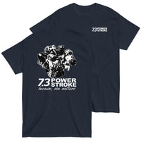 Thumbnail for 7.3 Power Stroke Size Matters T-Shirt  in navy