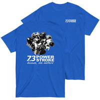 Thumbnail for 7.3 Power Stroke Size Matters T-Shirt  in royal