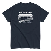 Thumbnail for OBS Powerstroke 7.3l Diesel Power T-Shirt in navy